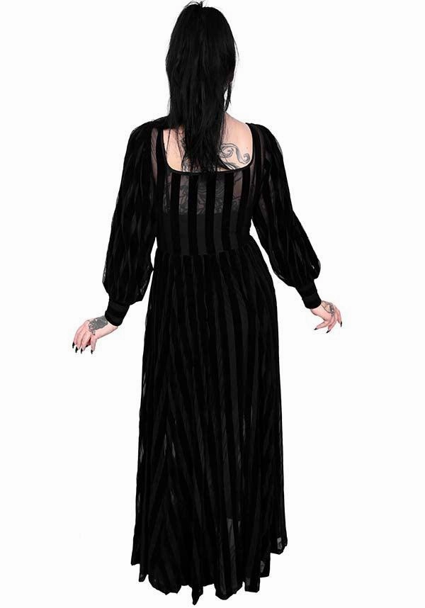 Victoria Striped | MESH GOWN* Flexible Comfort