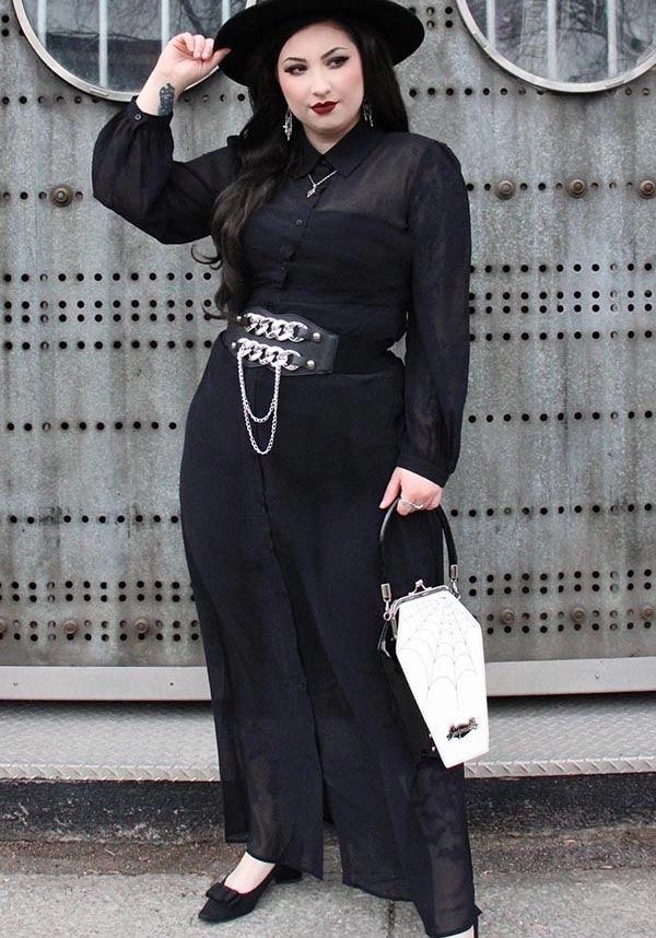 Light Fall Dreamscape [Black] | MAXI DRESS*