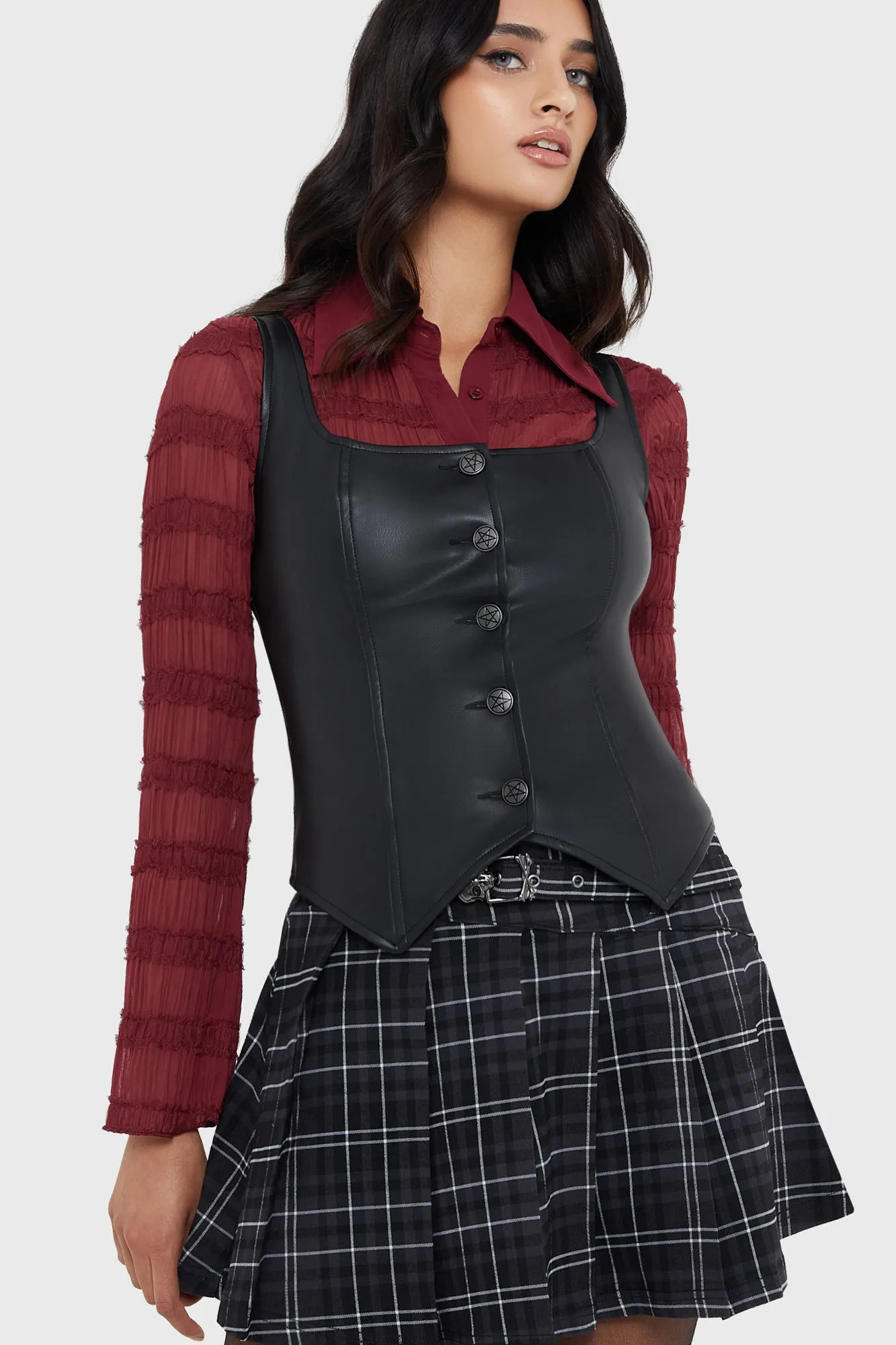 Enchantor Vest Airflow Weave Pattern Reflective Detailing