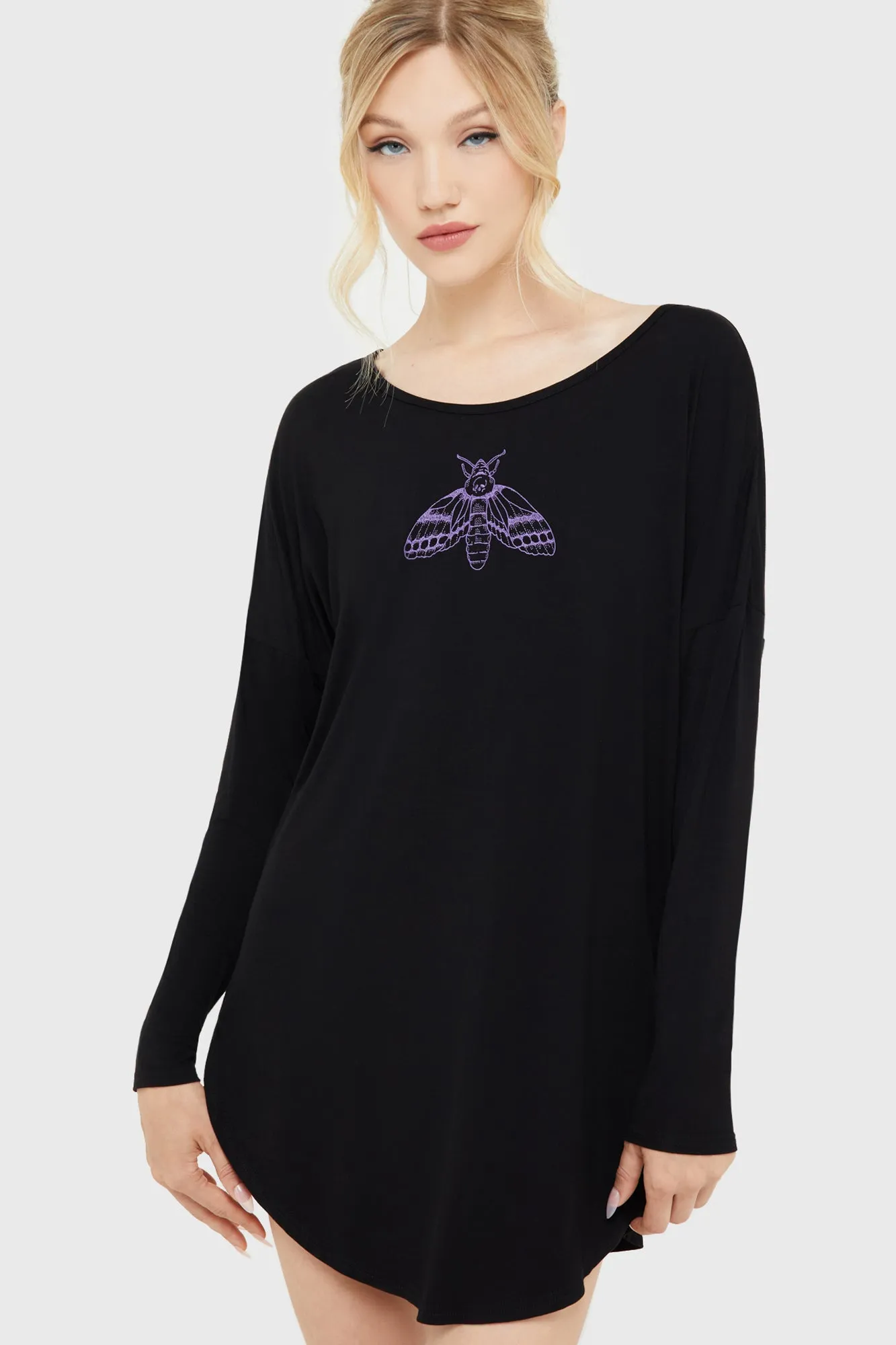 ButtonlessClosure Enchantors Embrace Lounge Dress