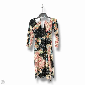 Timeless Cardigan Dress Casual Midi By Top Shop In Multi-colored, Size: S