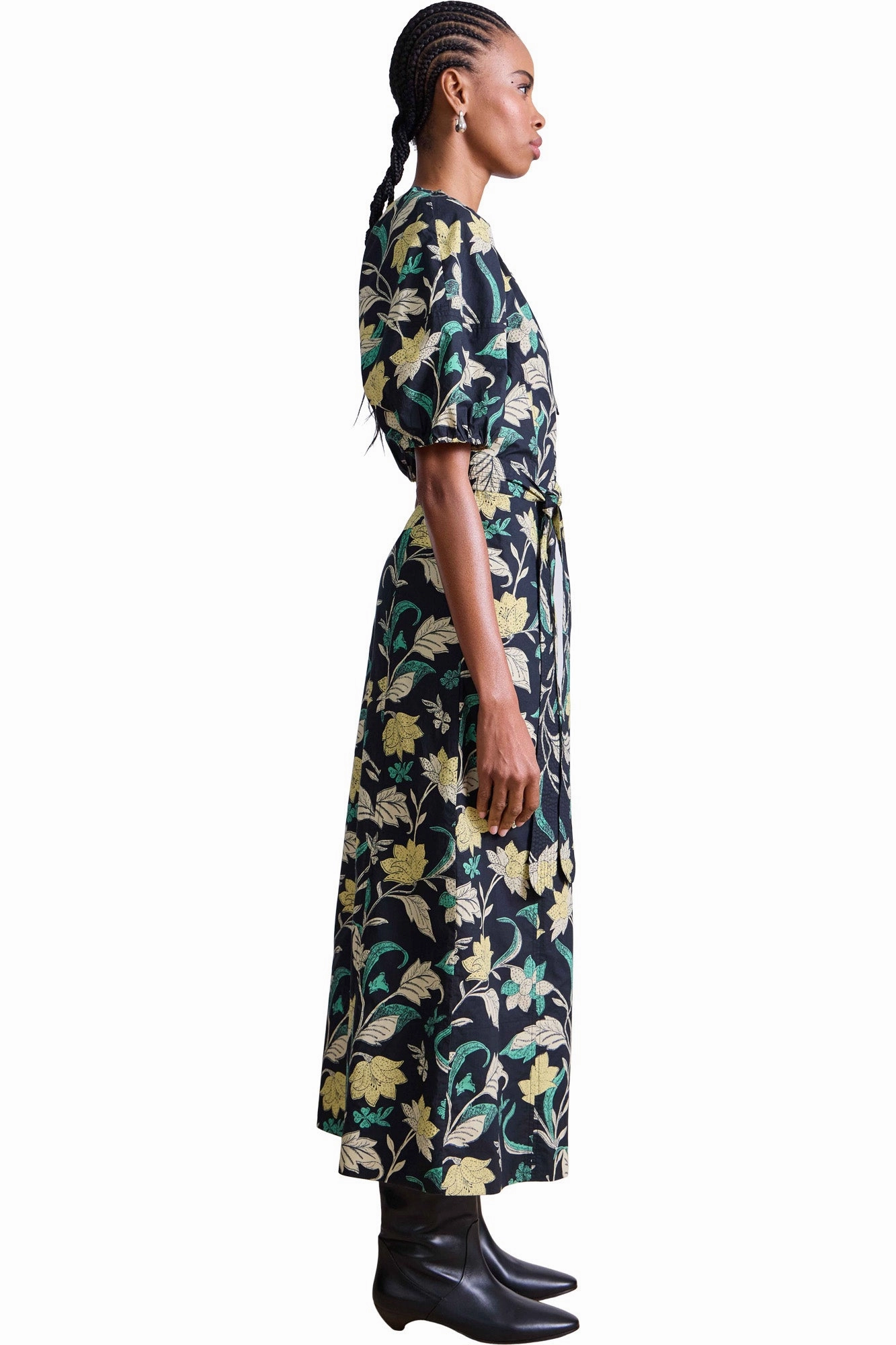 Petite-Size Apiece Apart Neli Maxi in Essa Floral Citron