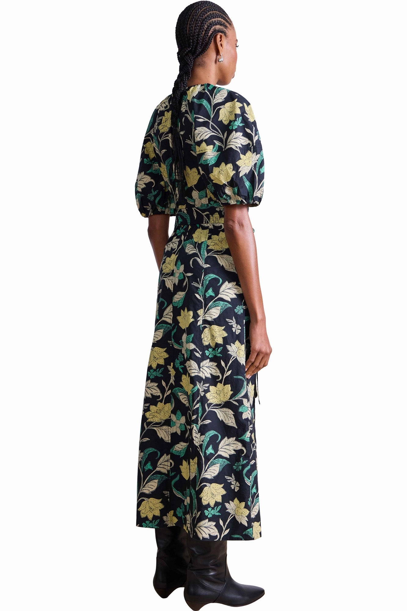 Apiece Apart Neli Maxi in Essa Floral Citron Light Rhythm