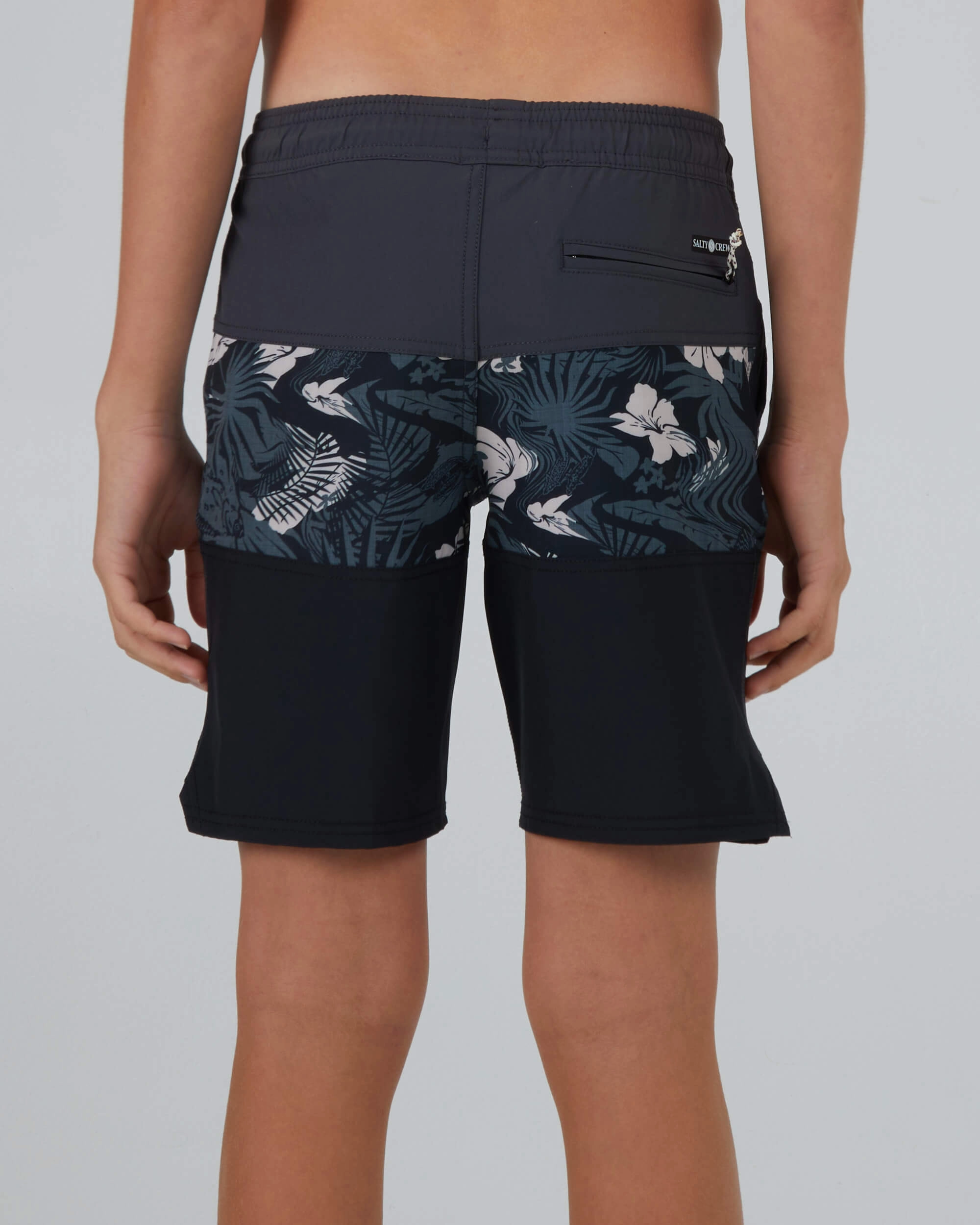 Beacons 2  Elastic Boardsh Kids - Charcoal Value for Money school clothing