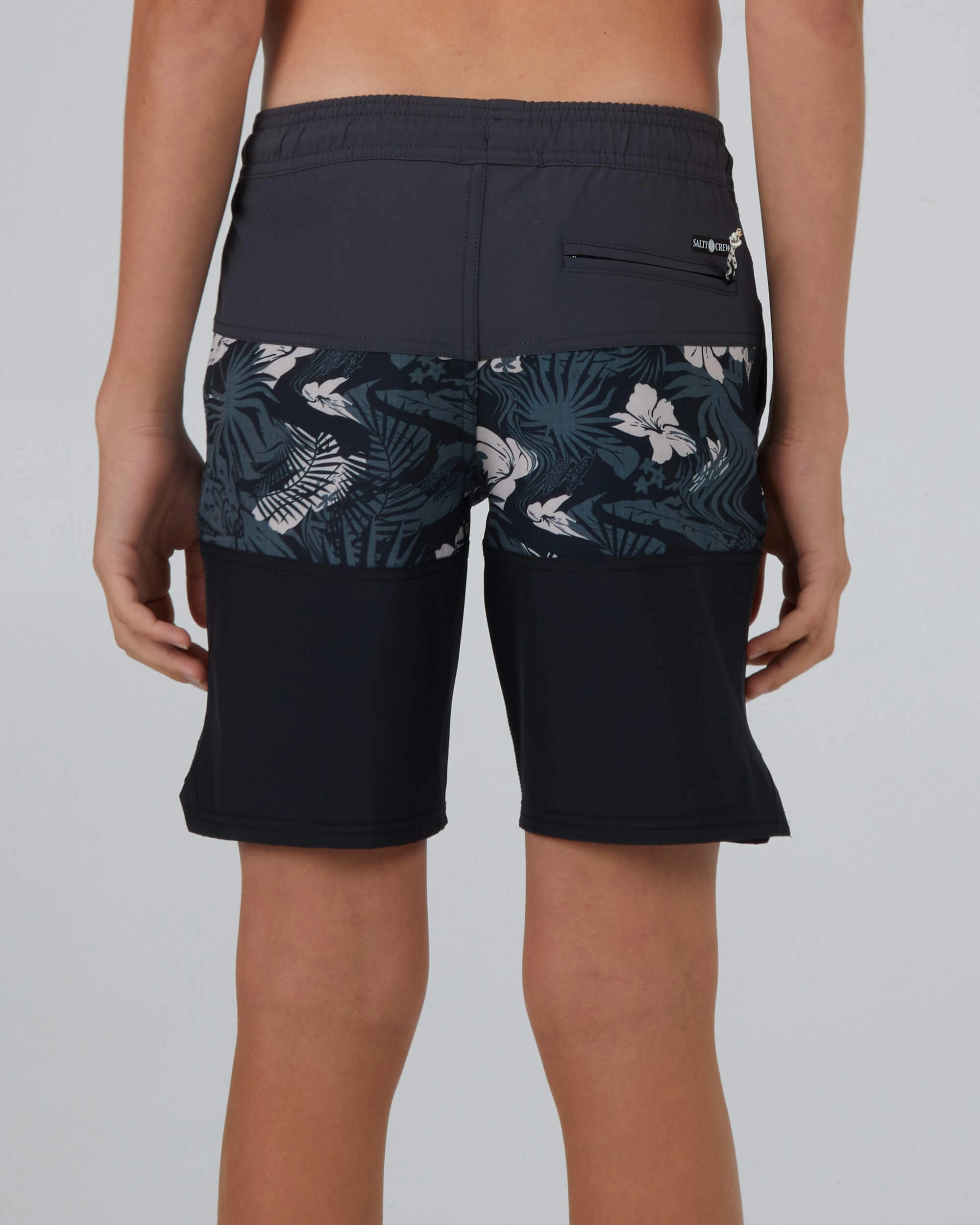 Beacons 2  Elastic Boardsh Kids - Charcoal Sport Comfort Fit