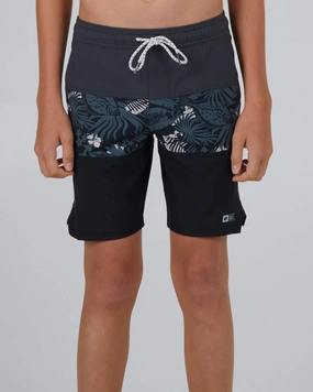 Beacons 2  Elastic Boardsh Kids - Charcoal Cotton Blend