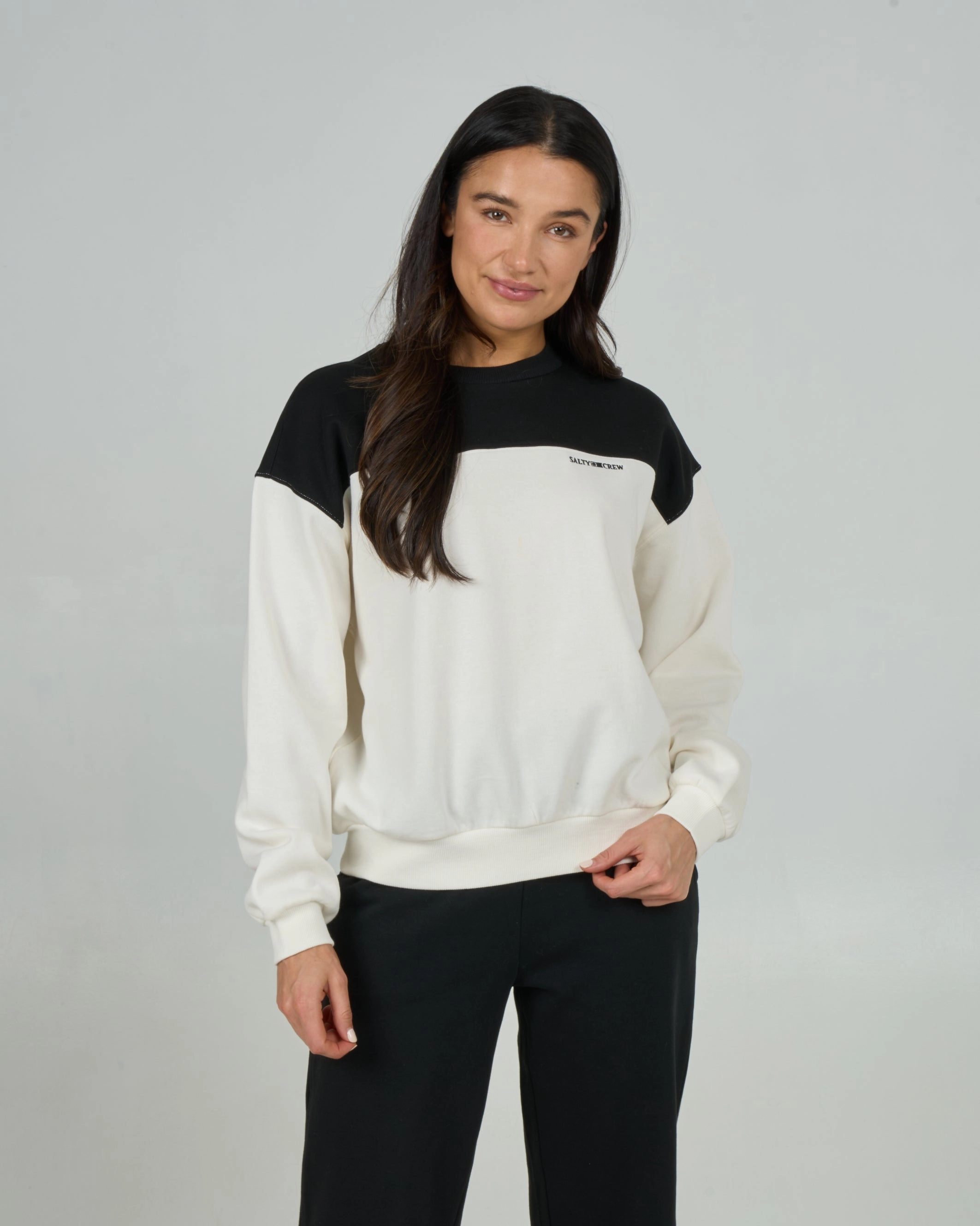 Sail Away Crew - Black Eco Friendly Dye Process Street Look Wear