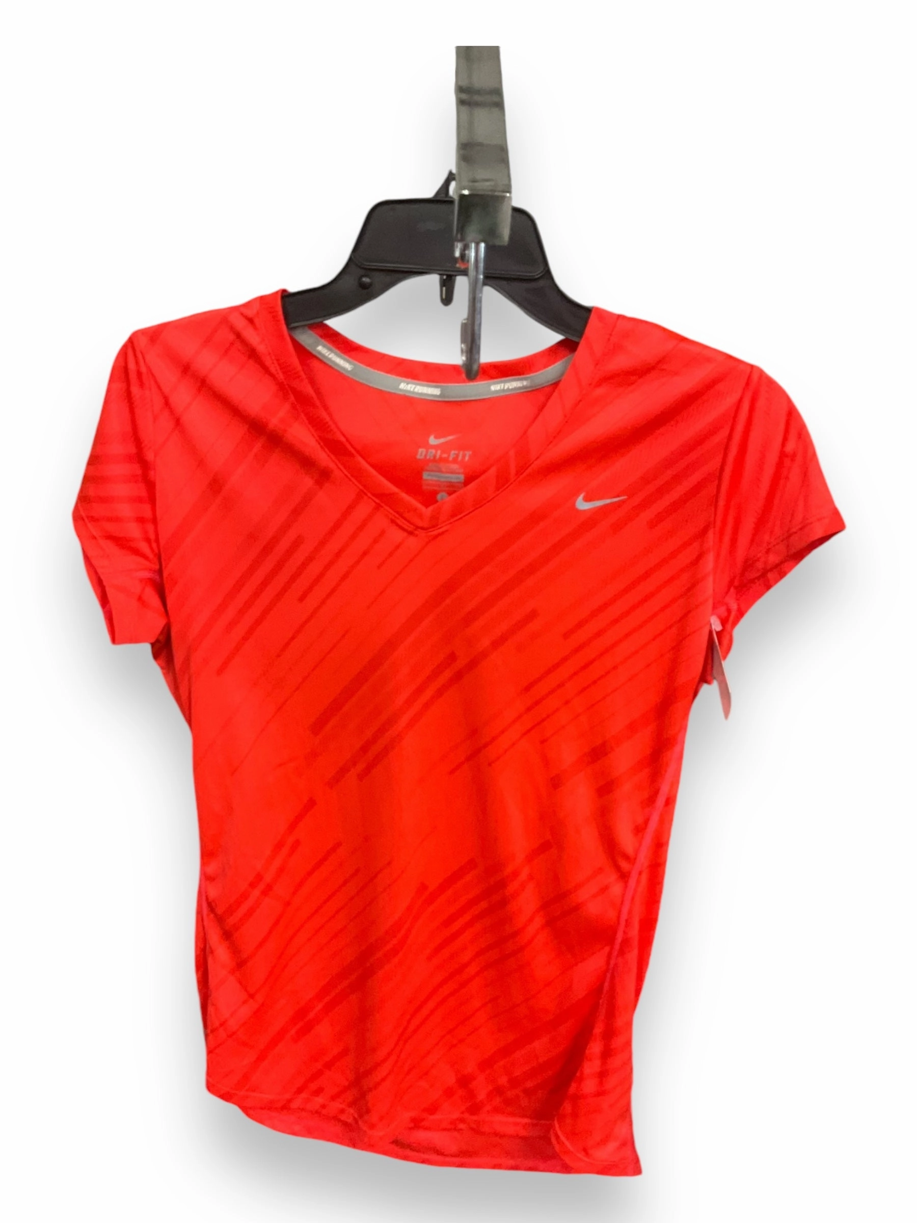 Athletic Top Short Sleeve By Nike Apparel In Orange, Size: L Rush Mode