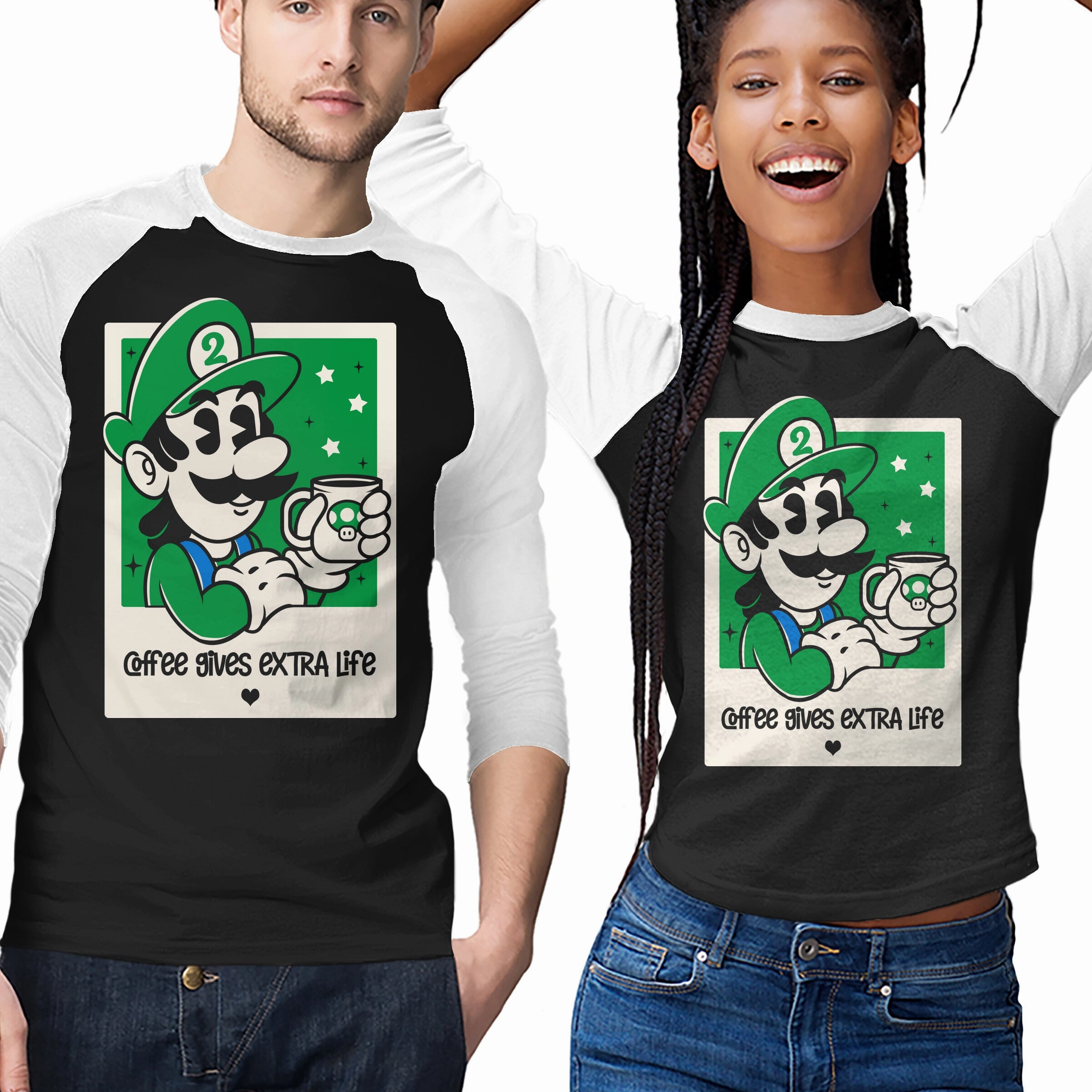 Relaxed Fit Design Extra Life