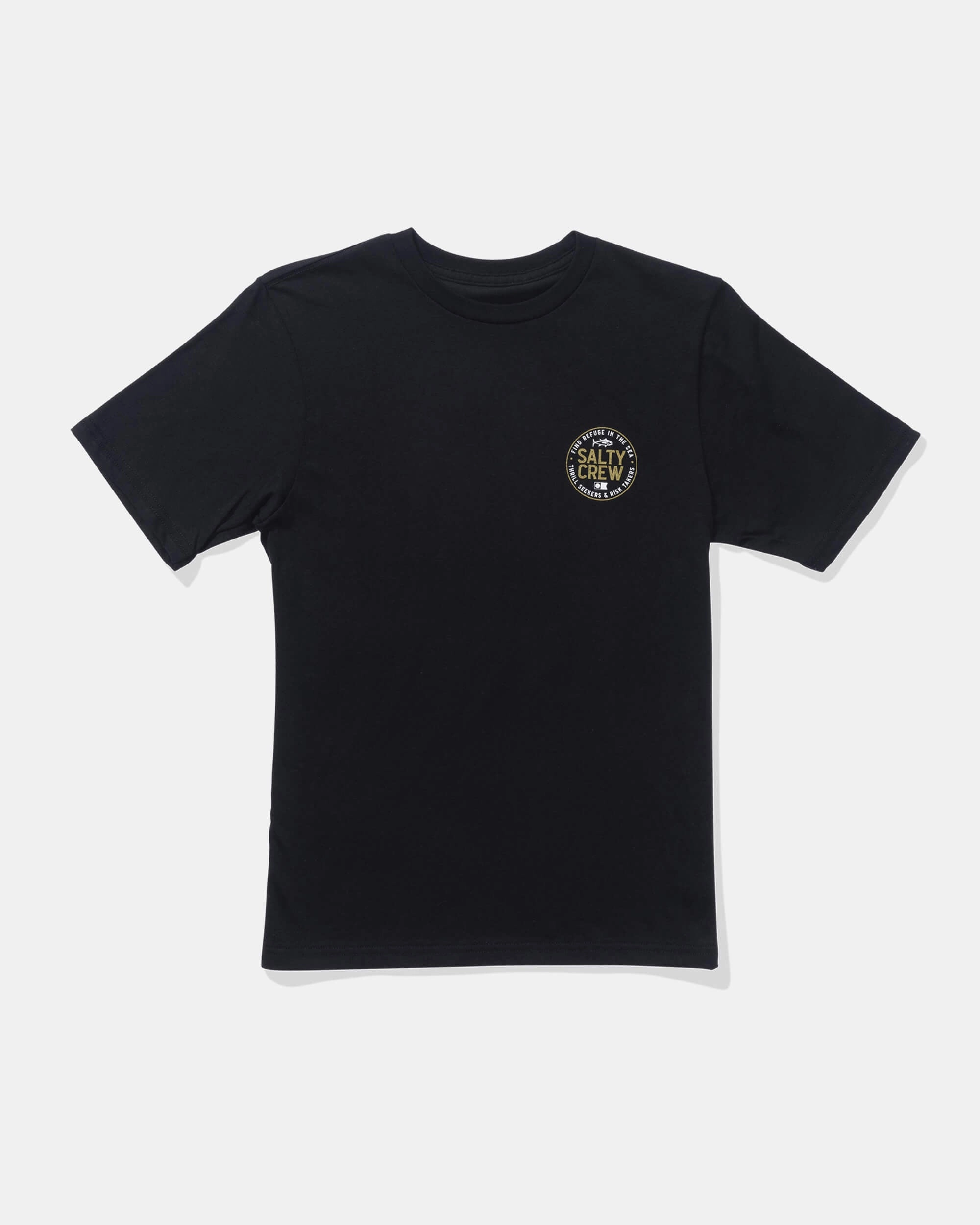 Legendary  Ss Tee Kids - Black EcoFriendly Dye Process Reinforced Hem