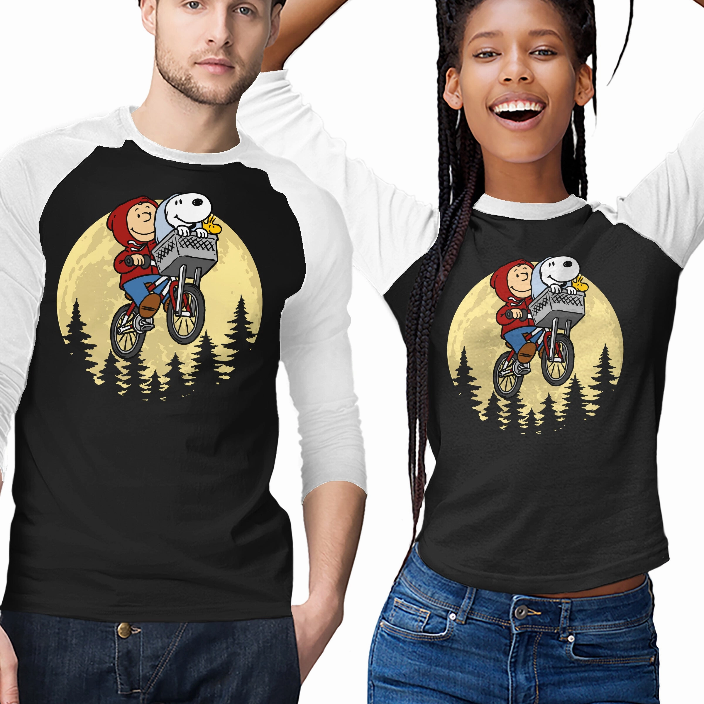 The Extraterrestrial Beagle Floral Pattern Casual Essential Wear