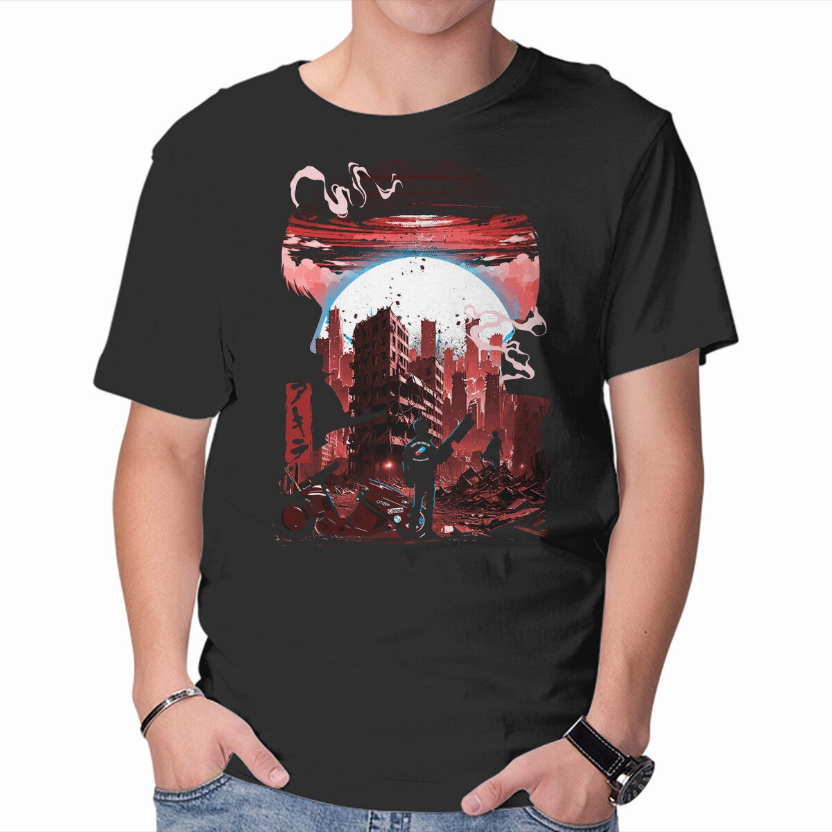 Neo-Tokyo Blues Holiday Casual Fashionable