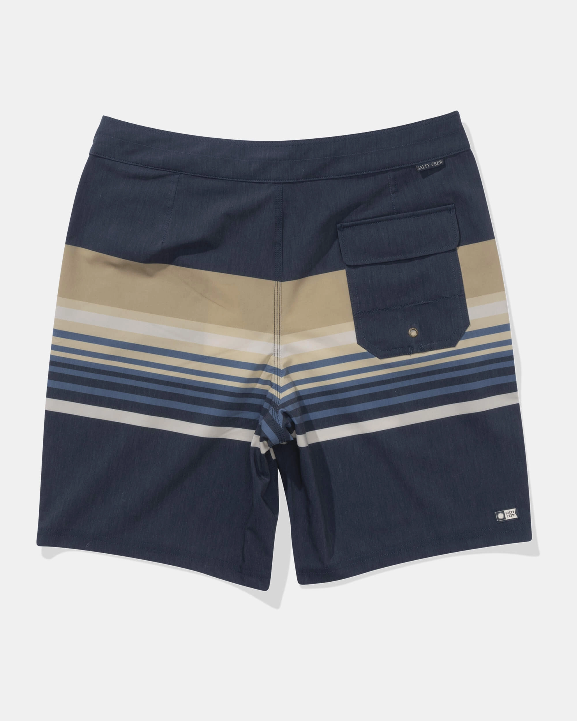 Multi Way Tie Sunset Boardshort - Navy