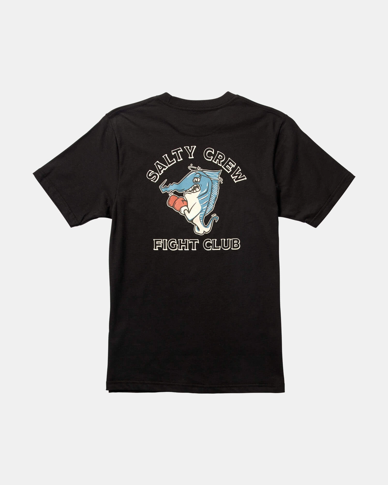 YarnDyeStripe Fight Club  S/S Tee Kids - Black