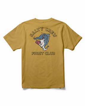 Fight Club  S/S Tee Kids - Mustard Odor Resistant Material