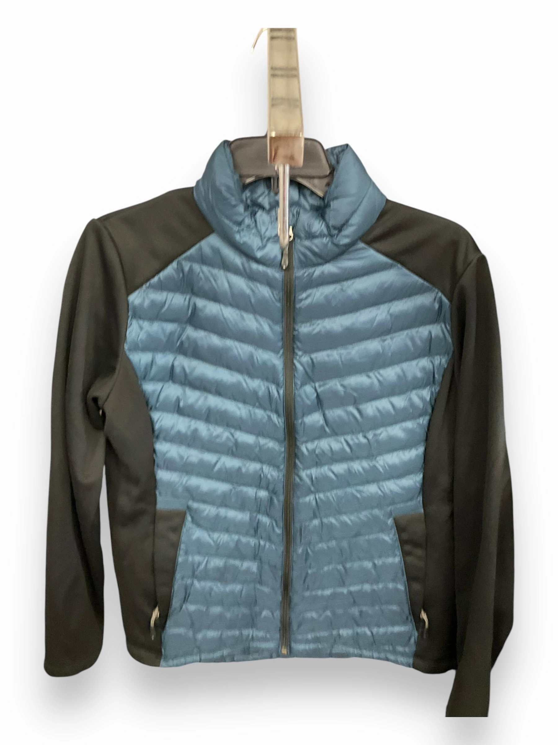 Coat Puffer & Quilted By 32 Degrees In Black & Blue, Size: L Soft Hoodie MinimalistStyle