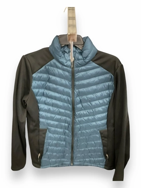 Coat Puffer & Quilted By 32 Degrees In Black & Blue, Size: L Soft Hoodie MinimalistStyle