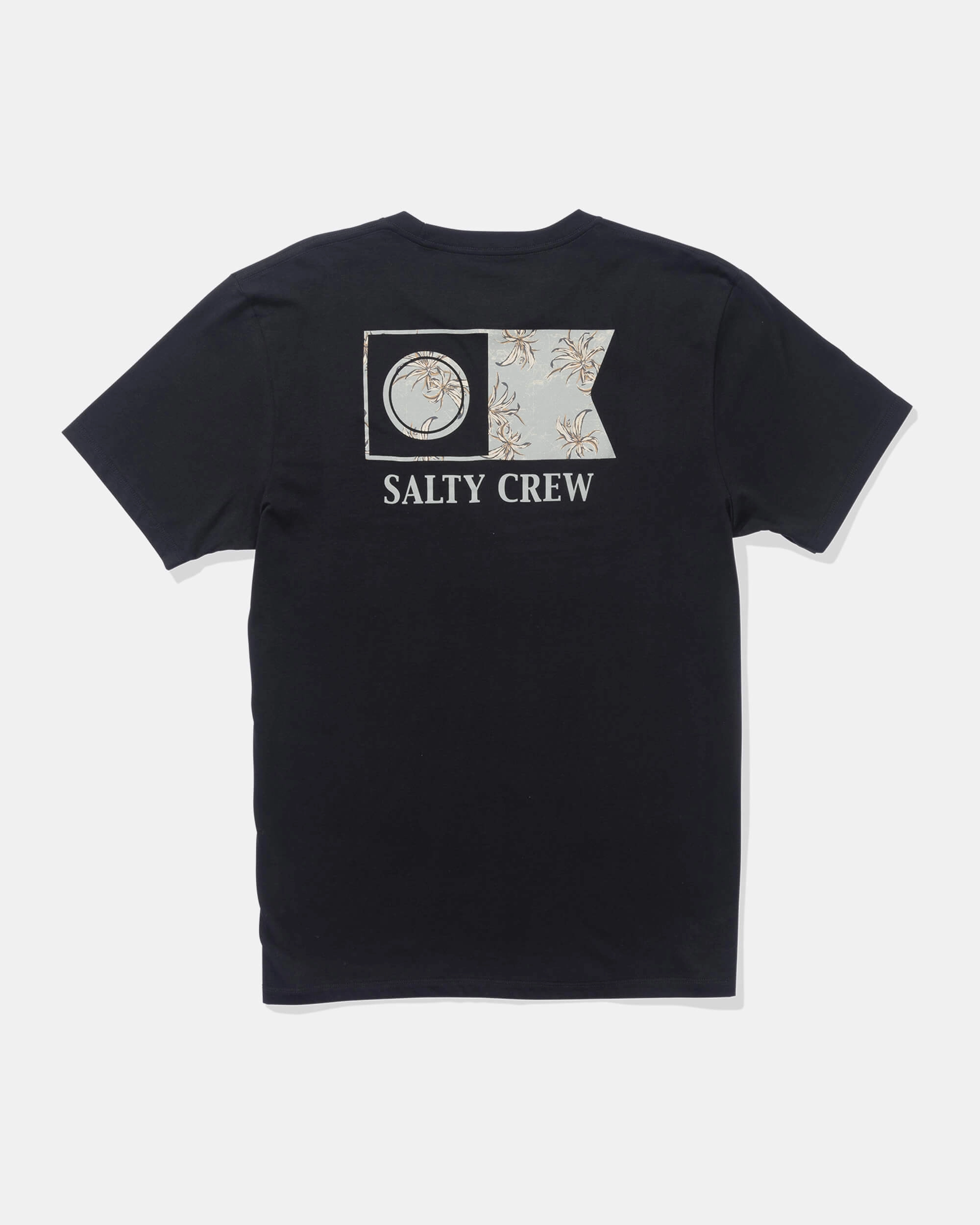 Flagship Fill Ss Tee - Black Fit Flex loose but not baggy