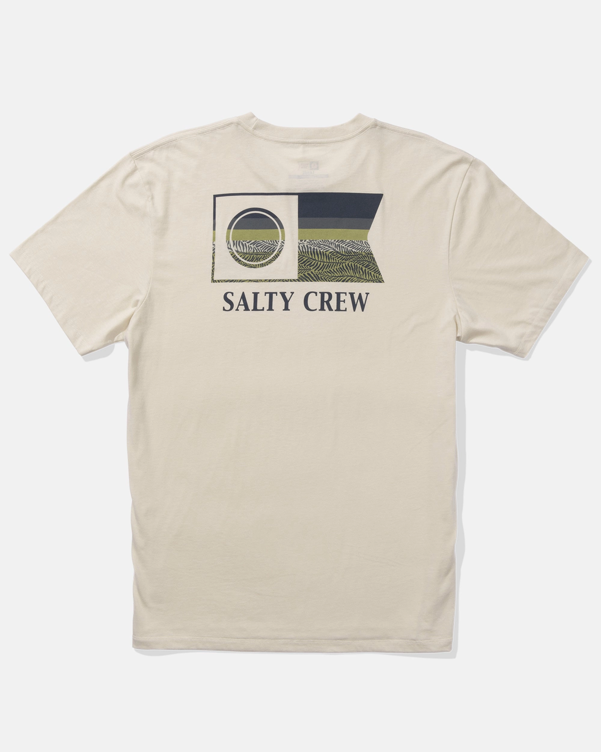 No Shrink Fabric Chic Fashion Flagship Fill Ss Tee - Moonbeam