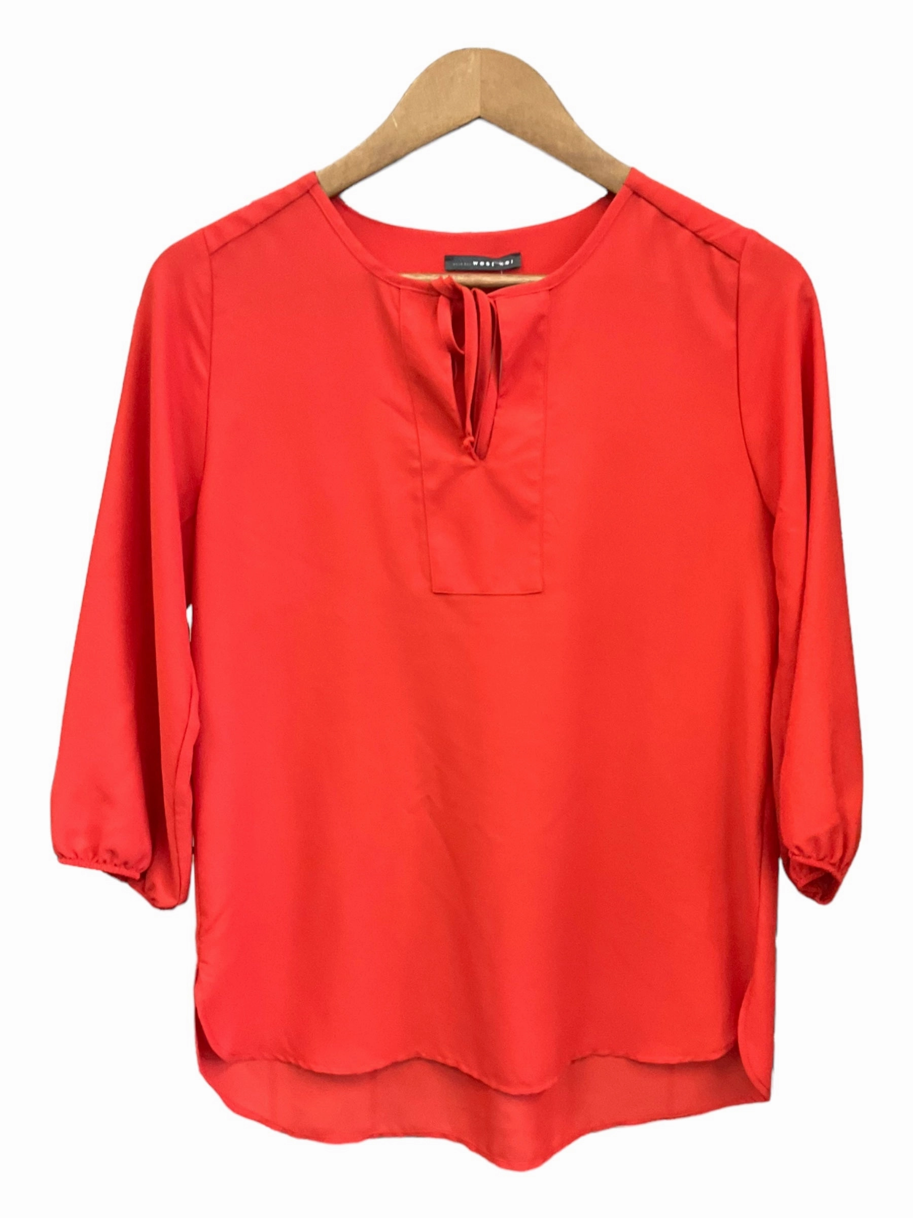 Lightweight Layering Fable Core Blouse 3/4 Sleeve By West Kei  Size: Xs