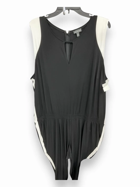 NoRubEdging Jumpsuit By Limited In Black & White, Size: 2x
