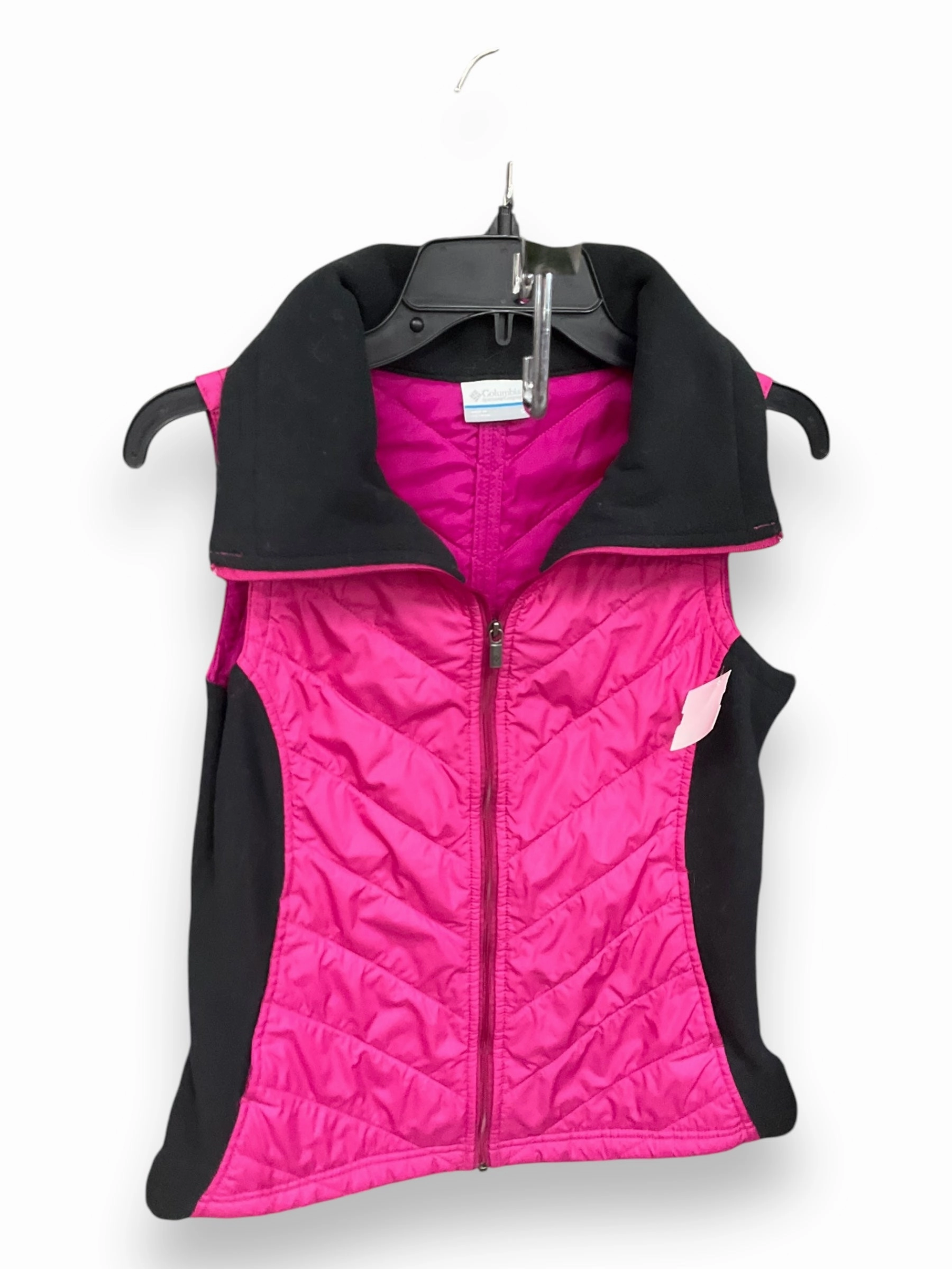 AntiPilling Fabric Heart Soul Vest Puffer & Quilted By Columbia In Pink, Size: S