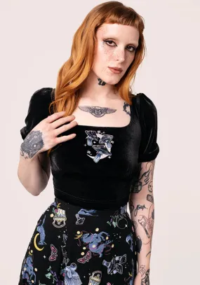 Stretch Blouse Moonlit | TOP