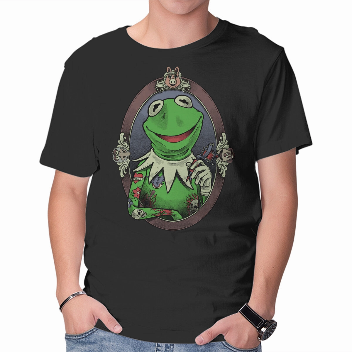 Tattoo Puppet Frog Casual Choice Soft Fit Wear