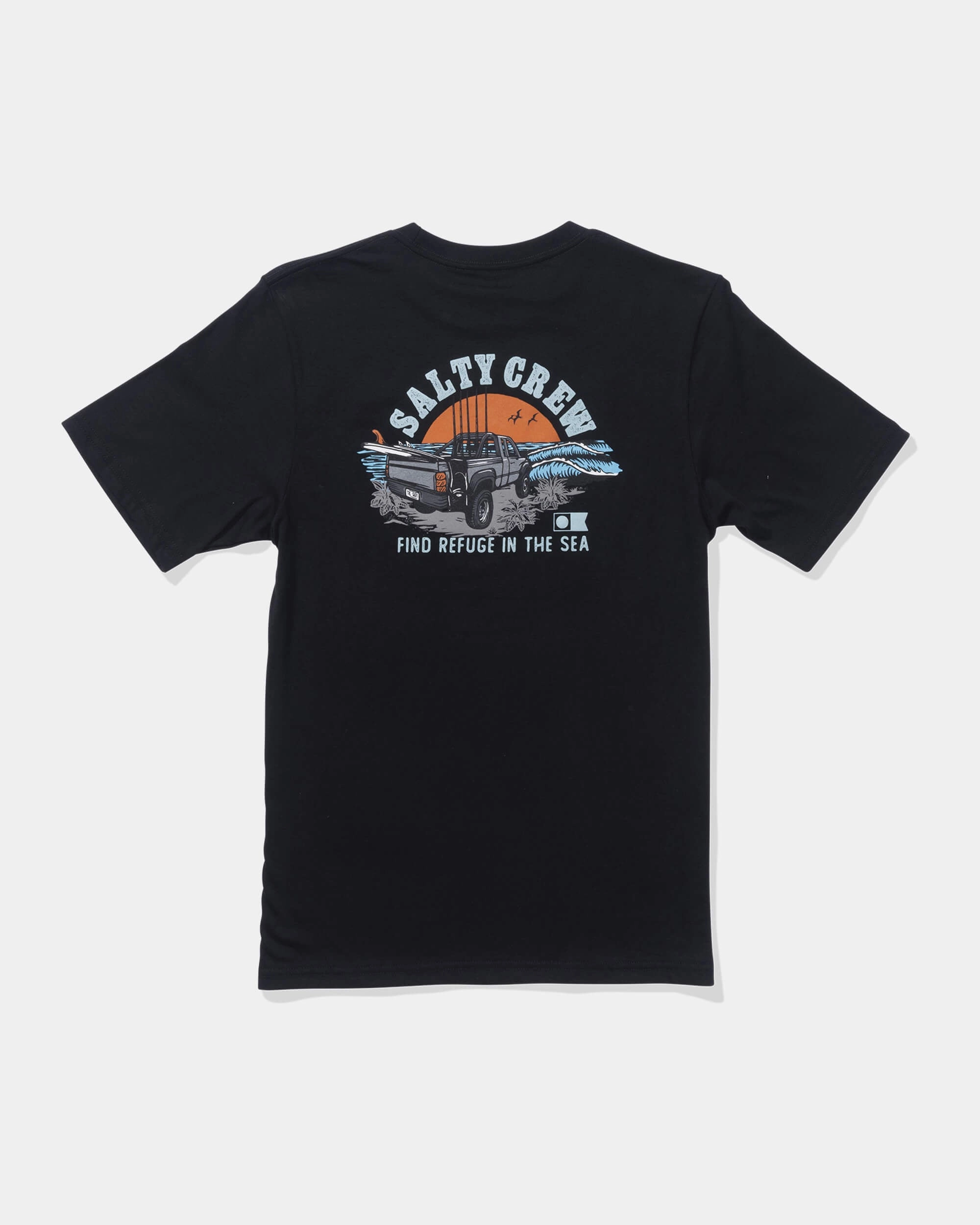 Everyday Comfort Lifted  Ss Tee Kids - Black