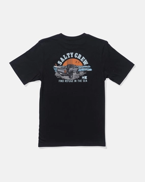 Everyday Comfort Lifted  Ss Tee Kids - Black