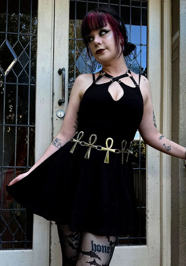 Florence | MINI DRESS EcoFriendly Dye CrossBackDesign