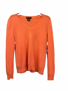 OdorControlTech Orange Sweater Cashmere Lord And Taylor, Size Xl