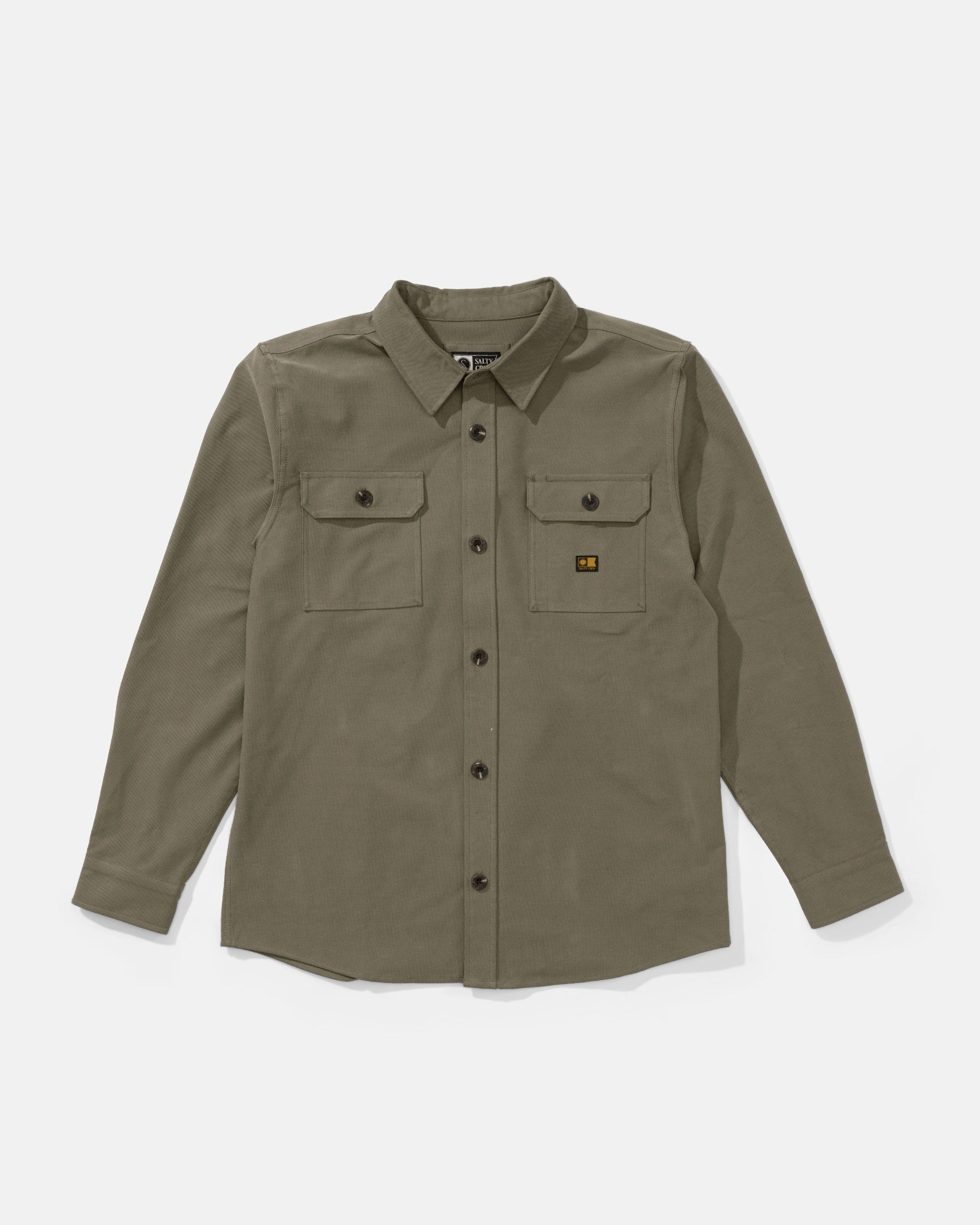 Active Lifestyle Mariners Overshirt - Dusty Olive