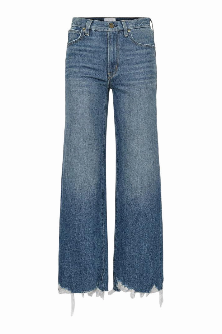 Frame Denim The Relaxed Straightin Beluga Modern Chew Fade Resistant Wash