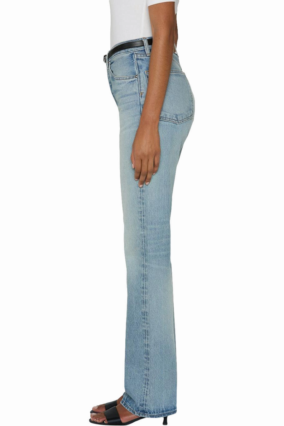 Frame Denim Vertical in Laurence Workday Outfit Tailored Silhouette