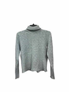 Sweater By Polo Ralph Lauren In Grey, Size: L FlexibleCuff