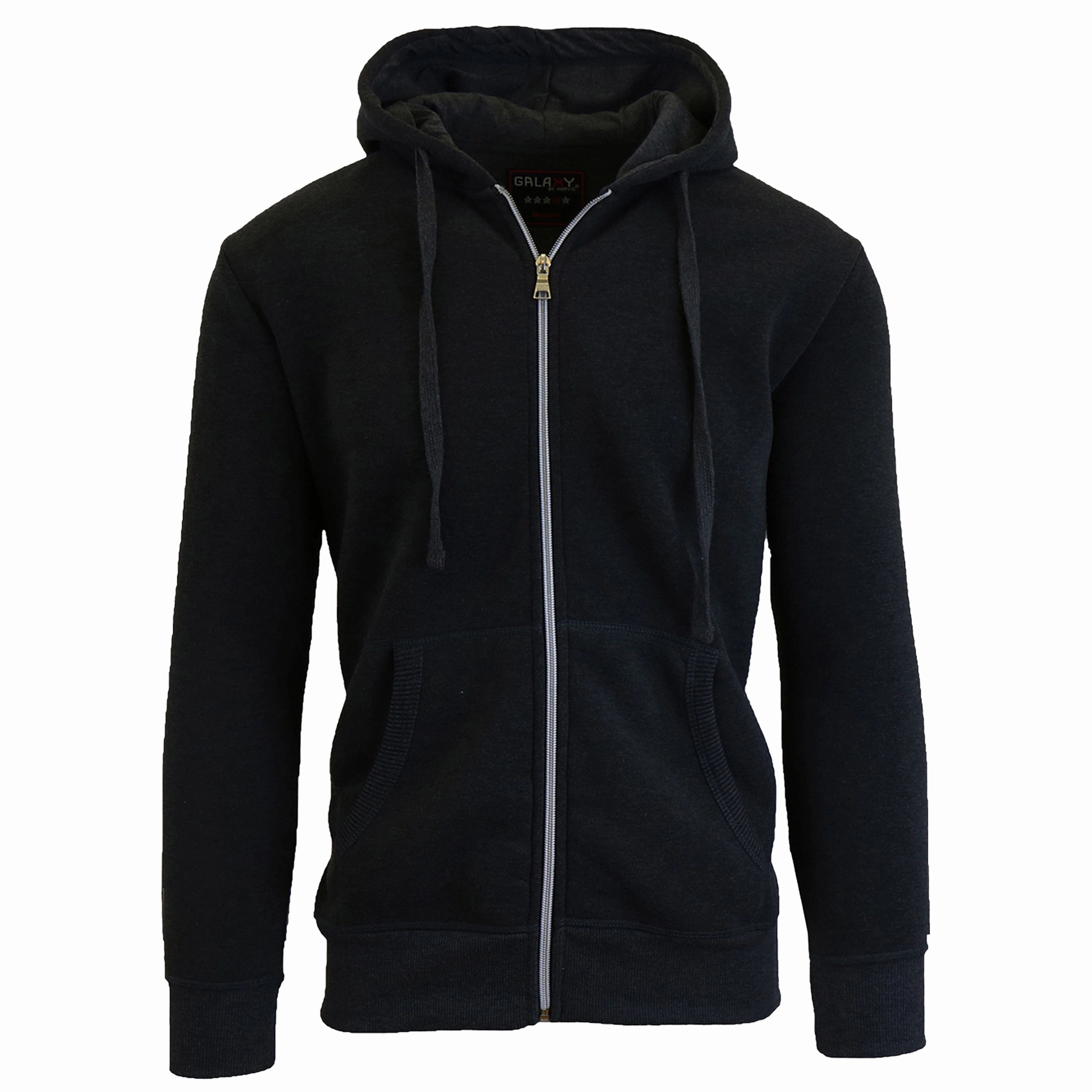 Weekend Brunch Galaxy By Harvic Boy's Fleece-Lined Zip Hoodie (S-XL)