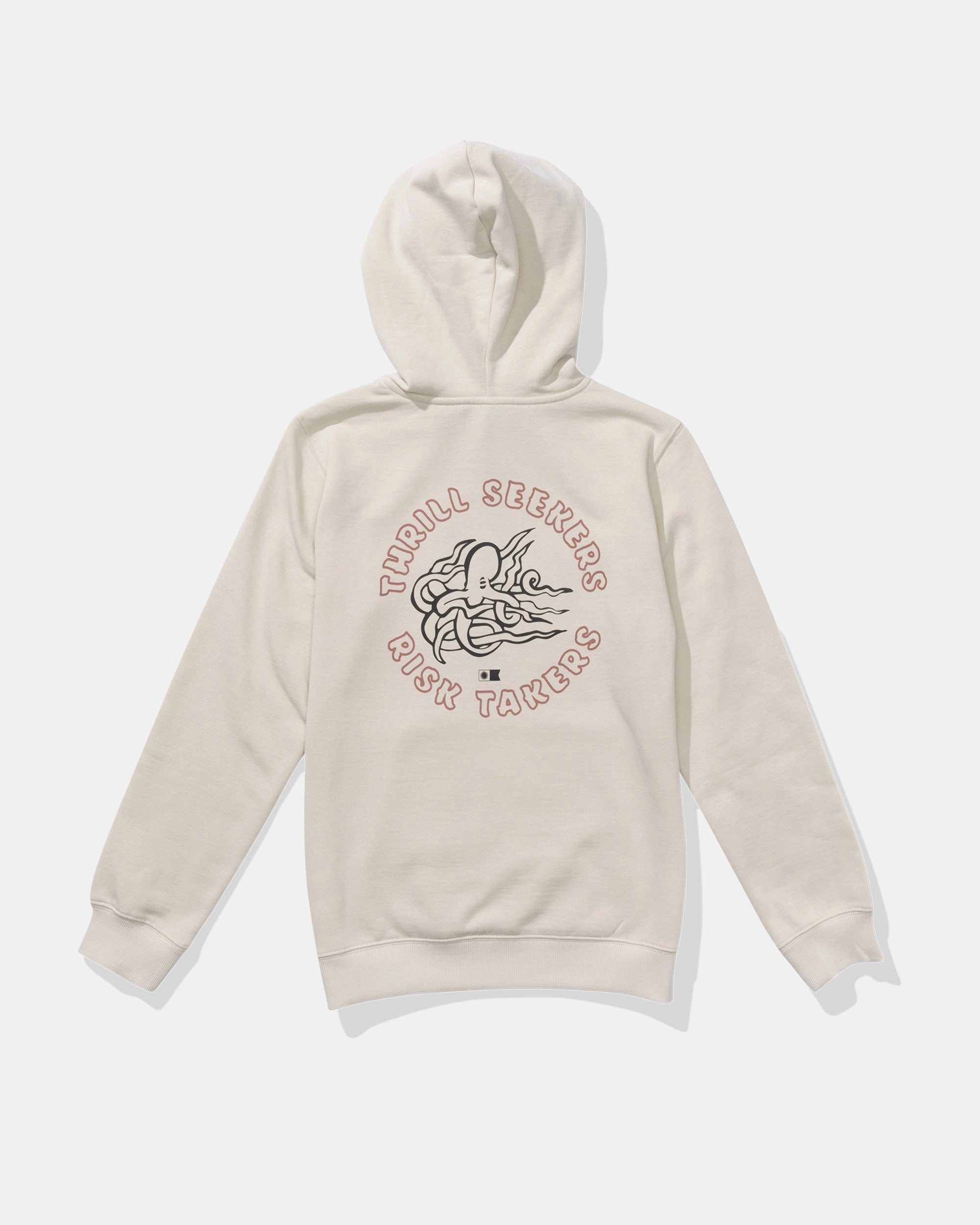 hooded feature football attire Good Vibes  Fleece Kids - Moonbeam