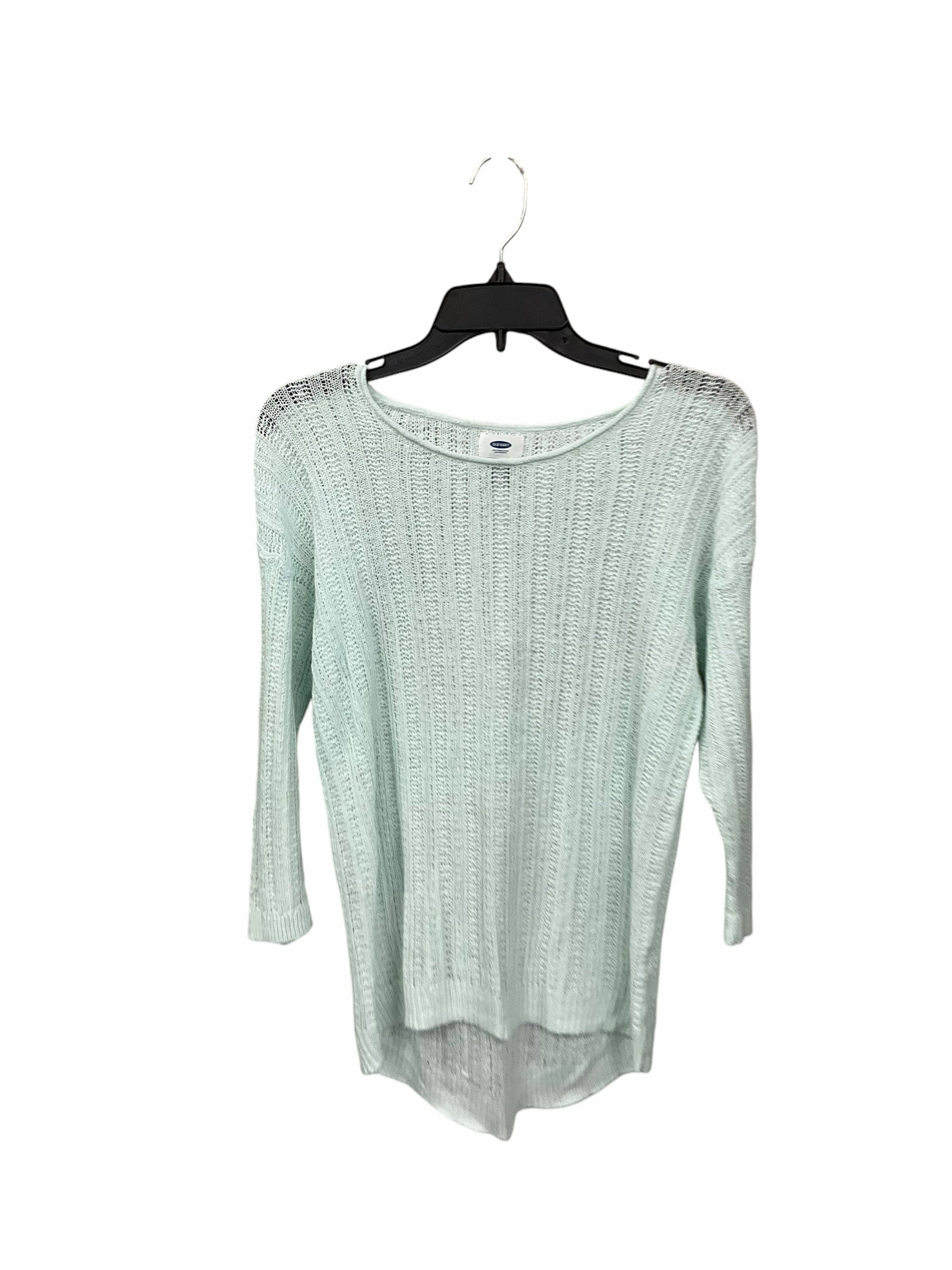 Top Long Sleeve By Old Navy In Green, Size: S Versatile Fashion Stylish Shoes