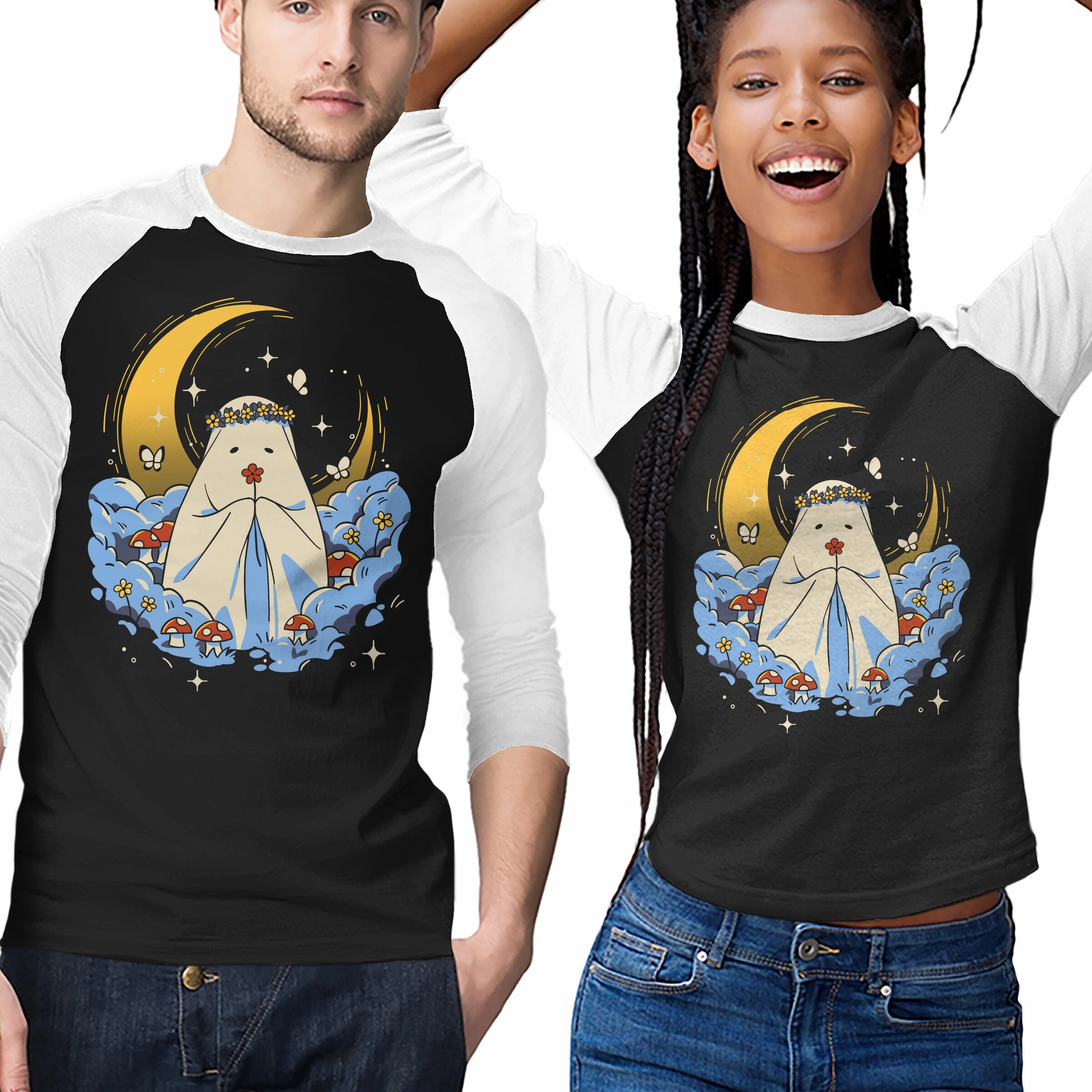 Light Fashion semi-formal style Ghost And Flowers