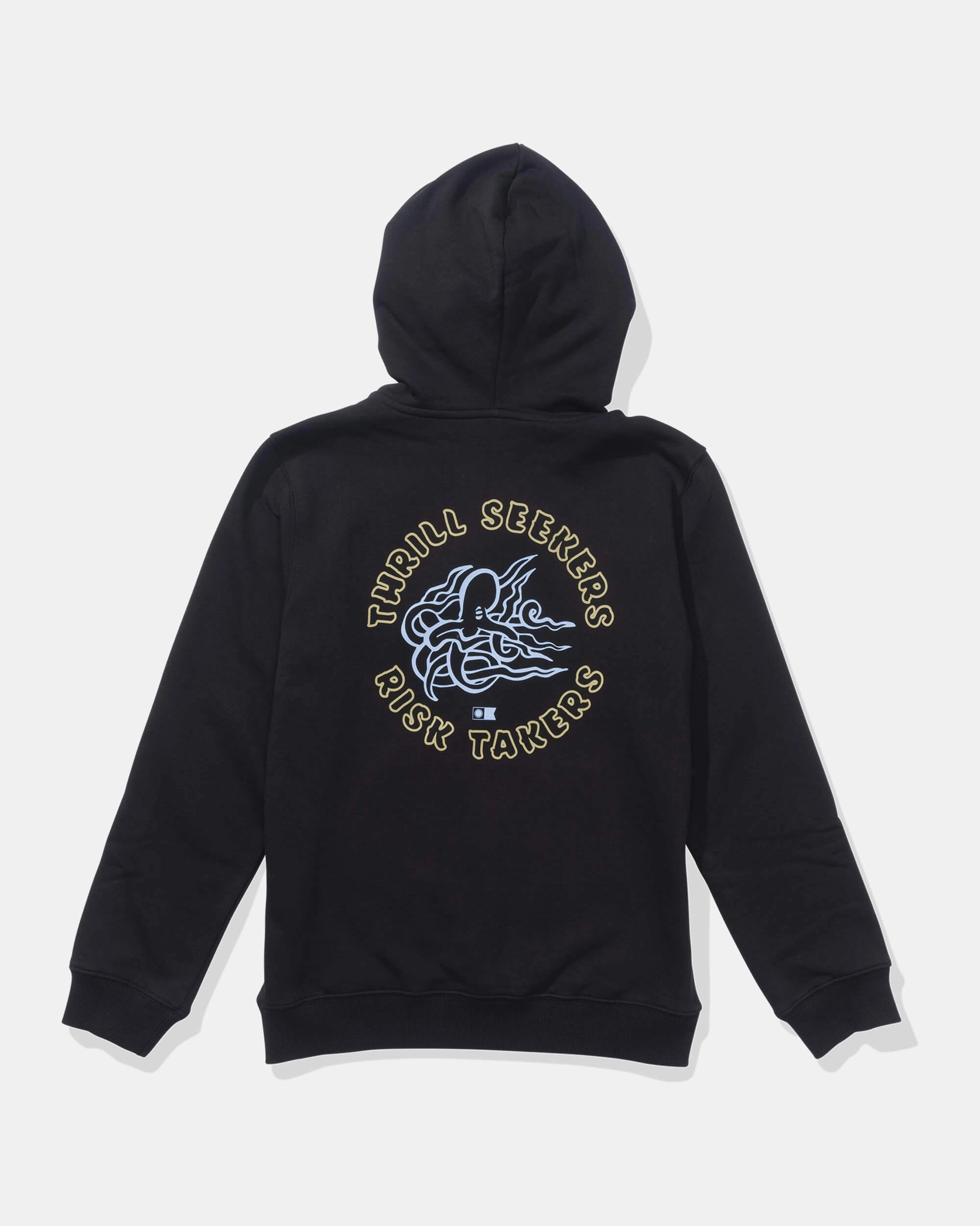 mountain style Relaxed Movement Good Vibes  Fleece Kids - Black