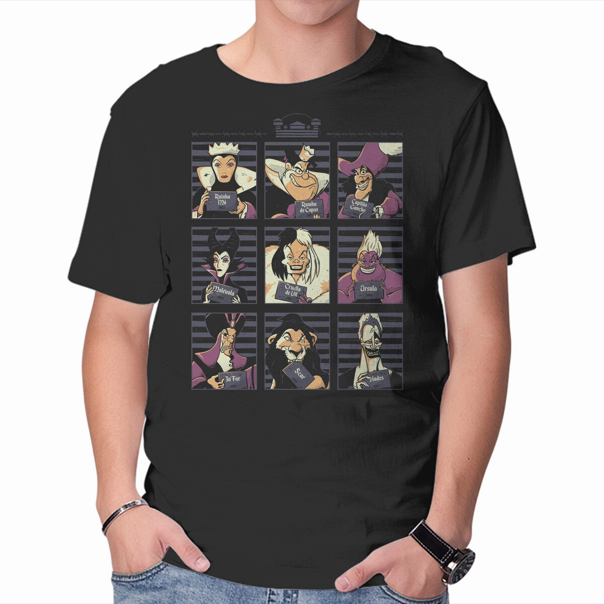 Most Wanted Villains Pullover Lightweight Fabric