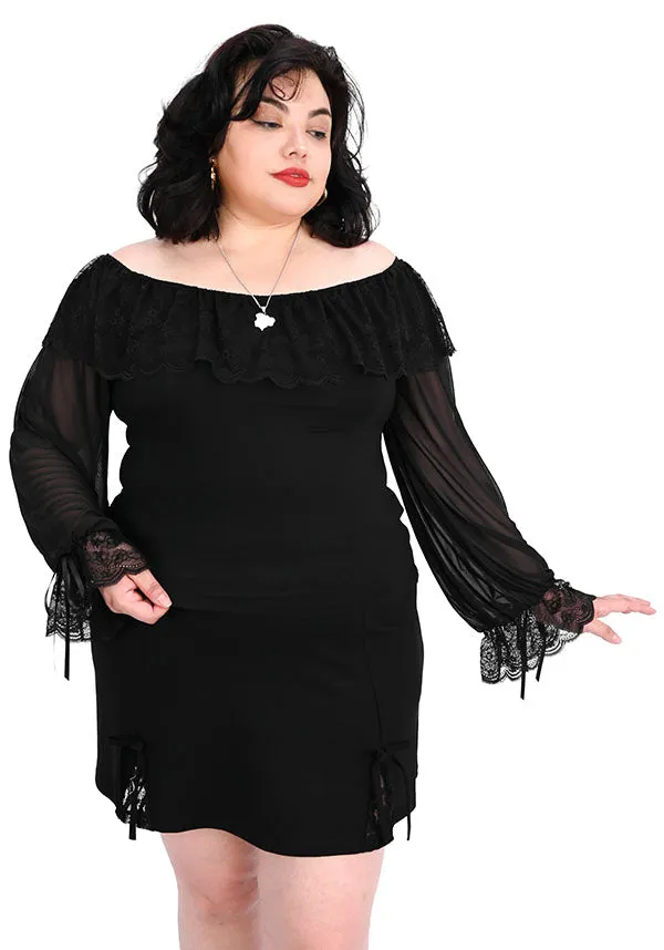 Greta | OFF THE SHOULDER TOP ConvertibleStyle Soft Touch Blend