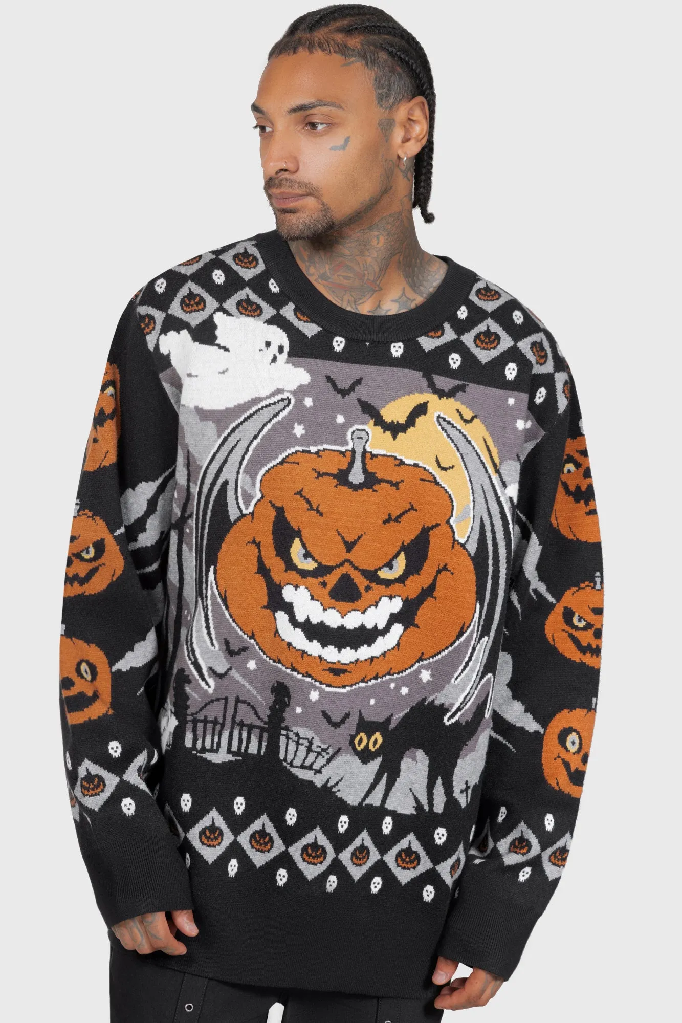 Halloween Forever Sweater Hygroscopic Inner Layer