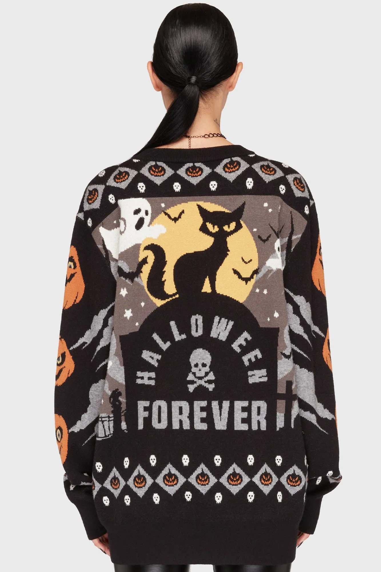 Temperature control Halloween Forever Sweater