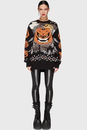 Halloween Forever Sweater ReinforcedShoulders