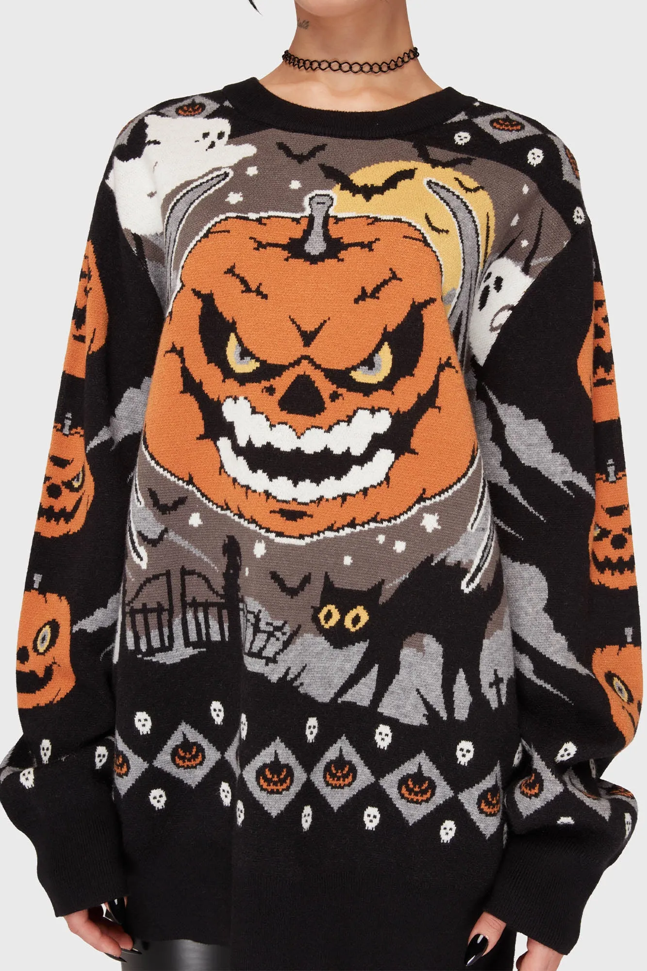 FadeResistant Dye Halloween Forever Sweater
