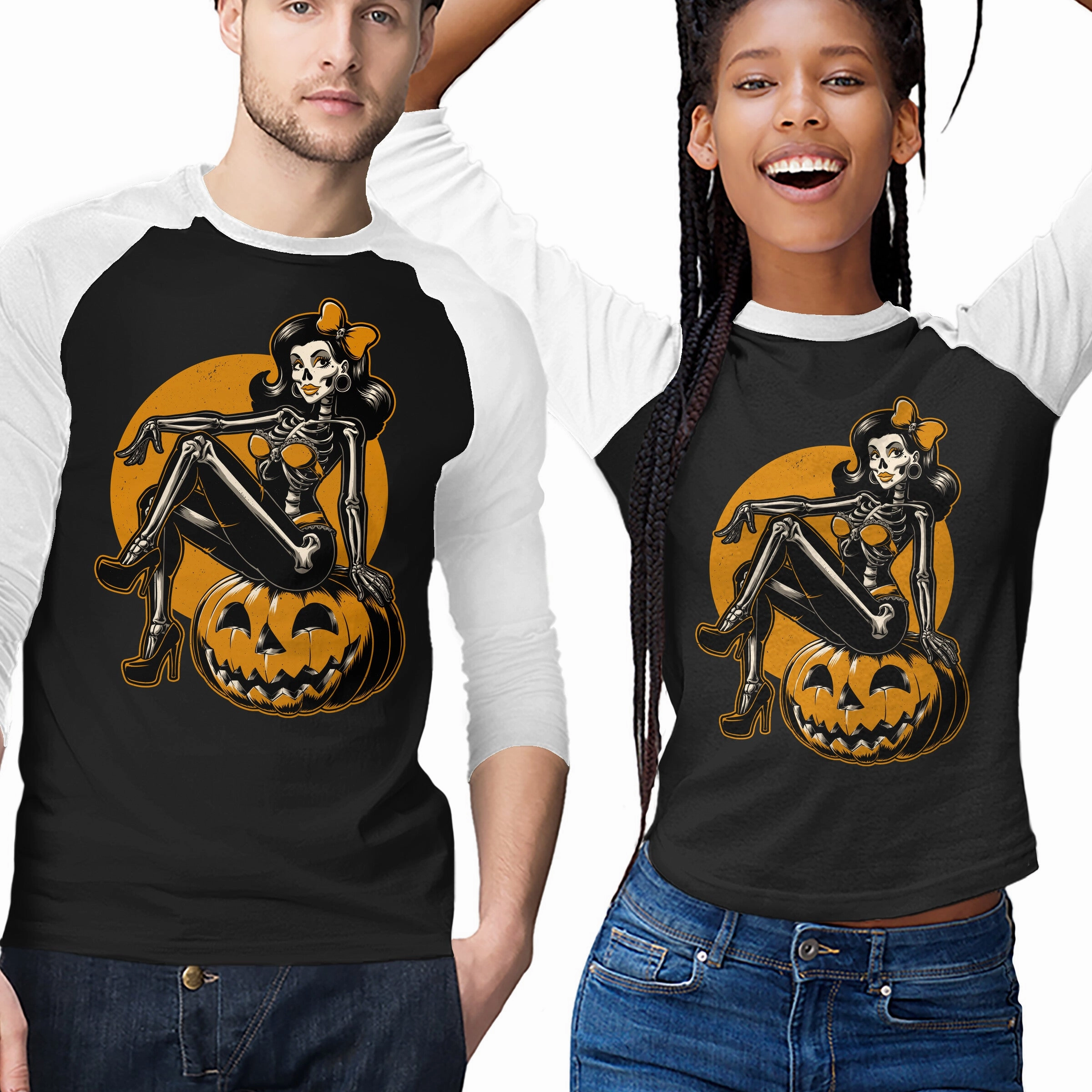 Halloween Pinup Abrasion Resistant Fabric Plus size confidence