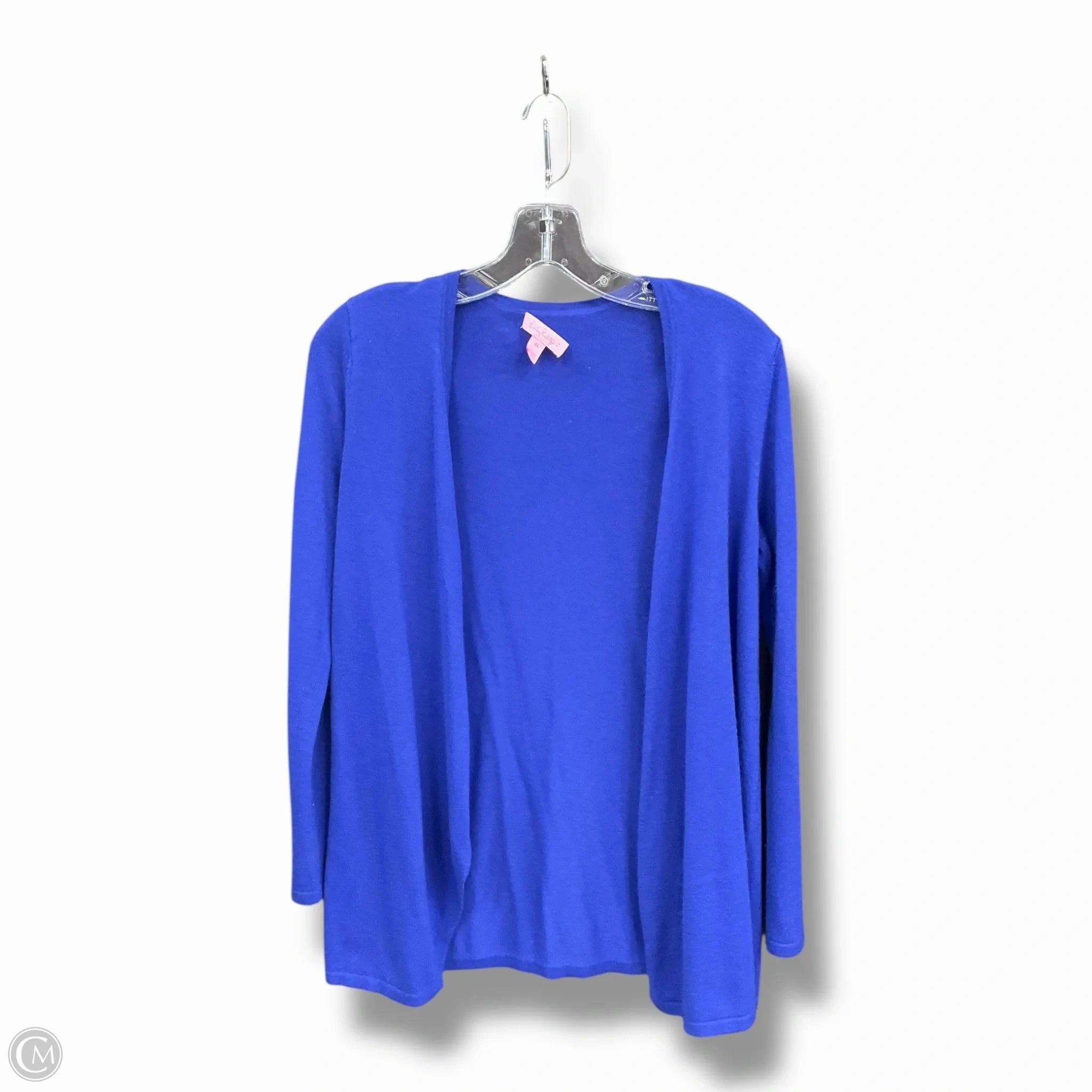 Tough Core Sweater Cardigan Designer By Lilly Pulitzer In Blue, Size: Xs