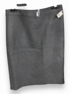 Skirt Midi By J. Crew In Grey, Size: 6 Warm Outerwear